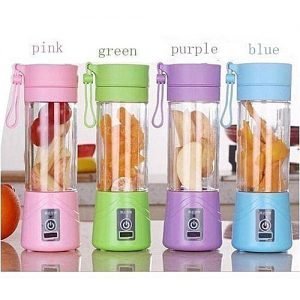 Generic Portable Rechargeable USB Juice Blender Super Sharp And Fast Blades