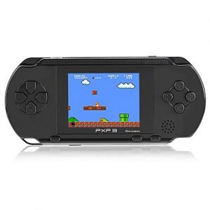 Generic Justgogo PXP3 Slim Station 16 Bit Portable Handheld Game Player Video Games Console W/ 2 Games Cards