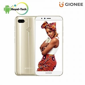Gionee S11 Lite 5.7-Inch HD (4GB,64GB ROM) Android 7.1 (13MP + 2MP) + 16MP Dual SIM 4G LTE Fingerprint ID Smartphone - Gold