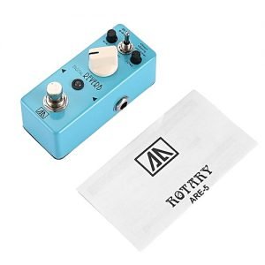 Allwin AROMA AOV-5 Digital Reverb Guitar Effect Pedal 3 Modes True Byp Guitar Part Blue