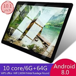 Generic HOT SALE 10.1'' 6G+64GB Android 7.0 Tablet PC Octa 8 Core HD