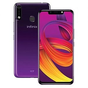 Infinix HOT 7 (X624B) 6.2-Inch (32GB ROM, 2GB RAM) 13MP + 8MP 4000mAh Dual SIM, Face Unlock 3G Smartphone - Cosmic Purple
