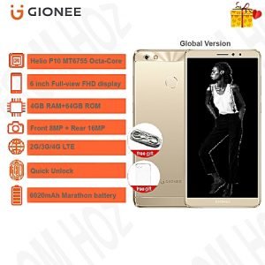 Gionee M6 Plus(4GB RAM +64GB ROM ,8MP+16MP Camera, 6020mAh Battery, Dual SIM 4G, Amoled 6 Inch FHD Display)