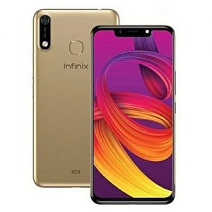 Infinix HOT 7 (X624) 6.2-Inch (16GB ROM, 1GB RAM) 13MP + 8MP 4000mAh Dual SIM, Face Unlock 3G Smartphone - Champagne Gold