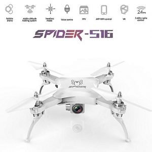 Generic S16 200w 720P WIFI HD Drone Plane Camera 6 Axis 6 CH Aircraf Drone Spider