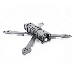 Generic PUDA D240 240mm 4mm Arm 3K Carbon Fiber Durable True X Type Frame Kit For RC Drone -