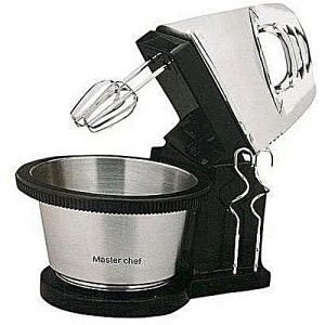 Master Chef Hand Mixer With Rotating Bowl (Cake Mixer)
