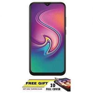 Infinix S4 (X626) 6.2-Inch HD+ Water Drop (3GB,32GB ROM) Android 9 Pie, 13MP+8MP+2MP Triple Rear Camera 32MP AI 4000mAh Dual SIM 4G Smartphone + 3D Glass