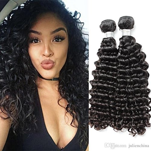 Generic Hair Body Wave Wig 16inches Color 1b -2bundles