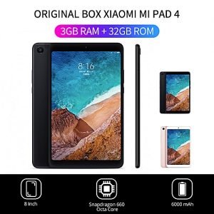 Xiaomi Pad4 8 Inch 3GB RAM+ 32G ROM Tablet Snapdragon 660 5MP Camera 2.2GHz WIFI MIU