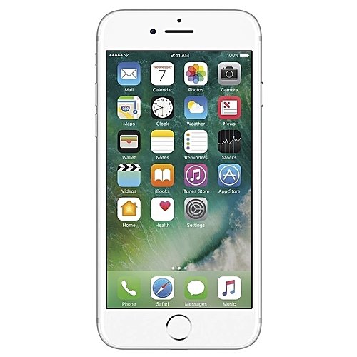 Apple IPhone 7 4.7-Inch HD (2GB, 128GB ROM) IOS 10 12MP + 7MP Smartphone - Silver
