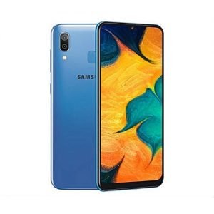 Samsung Galaxy A30 6.4-Inch (4GB RAM, 64GB ROM) Android 9.0 Pie, (16MP + 5MP) + 16MP 4G LTE Smartphone - Blue