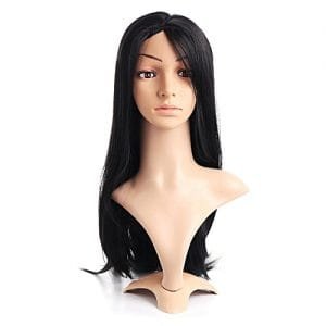 Generic 100% Brazilian Virgin Human Hair Silky Straight Lace Front Wig With Baby Hair 26 Inch