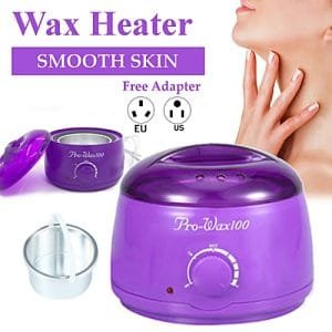 Generic Pro Wax Kit Heater Pot Salon Waxing Hair Removal W/ 100g Brazilian Hot Wax Bean