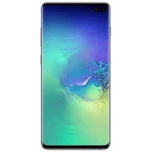Samsung Galaxy S10 Plus (S10+) 6.4-Inch (8GB, 128GB ROM) Android 9.0 Pie, 12MP + 12MP + 16MP Dual SIM 4G - Prism Green
