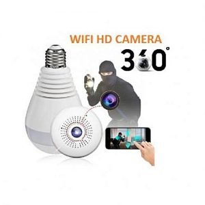 Generic 360 DEGREE HIGH HD Panoramic Wifi 2-Megapixel Camera WHITE