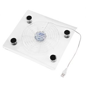 Generic Ultra Quiet USB Notebook Cooling Pad Fans With RGB Lights For PS4/PS3/Laptop - Intl