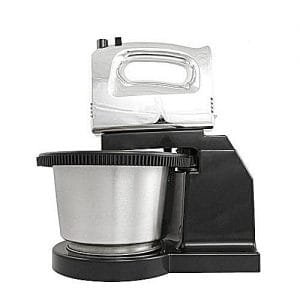 Master Chef Cake Mixer /Hand Mixer With Rotating Bowl-Black
