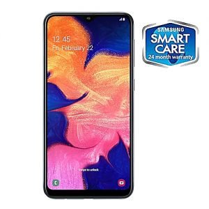 Samsung Galaxy A10 6.2-Inch (2GB RAM, 32GB ROM) Android 9.0,13MP Rear Camera + 5MP Front, 4G LTE Smartphone