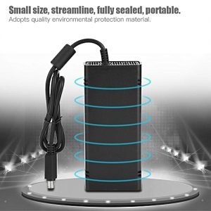 Generic EU/US Plug AC Adapter Charger 220V Charge Charging Power Supply Cord Cable For Microsoft XBox 360 Slim 135W Power Supply