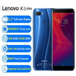 Lenovo K5 Play 5.7 Inches Mobile Phone With 3GB RAM 32GB ROM Android 8.1 Face ID Function Dual SIM Dual Standby