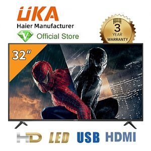 Generic 32" LED HD TV - Haier Manufacturer - 3 Year Warranty - LE32M8000 - Black