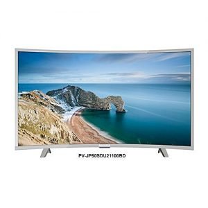 Polystar 50 Inch, Curved, Smart 4K UHD TV
