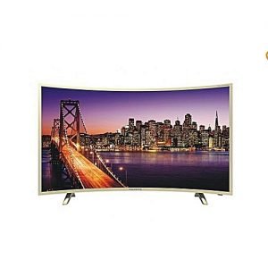 Polystar 55'' Inches Smart 4k UHD Curved TV