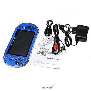 Generic Portable 4.3 Inch 2000 Games Handheld Video Game Console Player 4Gb 8Gb-Blue