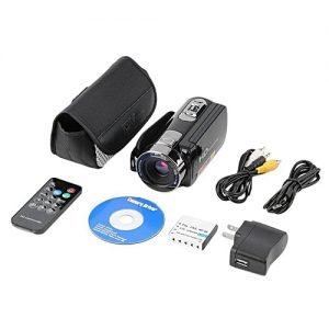 Generic OSMAN 3.0 Inch FHD 1080P 16X Zoom 24MP Digital Video Camera Camcorder DV