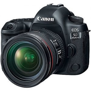 Canon EOS 5D Mark IV DSLR Camera With 24-70mm F/4L
