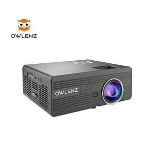 Owlenz 2600 Lumen VGA HDMI LCD LED Projector - Black