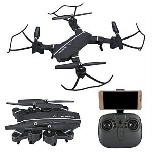 Generic 2 Types 2.4Ghz FPV Drone Foldable RC Wifi Quadcopter Headless Mode Altitude Hold RC Helicopter