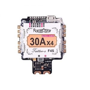 Generic Racerstar TattooF4S 30A BLHELI_32 4in1 ESC 5V BEC W/ F4 Flight Controller AIO OSD Current Sensor For RC Drone-