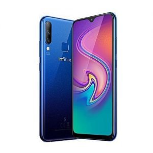 Infinix S4 (X626B)6.2 Full-HD+ 64GB ROM+6GB RAM Triple Camera +Front Camera 32MP Battery 4000mAH-Nebula Blue
