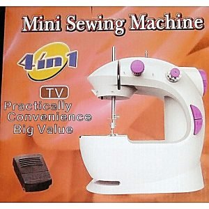Generic Mini Sewing Machine With Foot Pedal Electric Operated