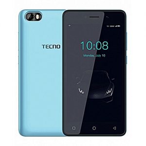 Tecno F1 5-Inch (1GB, 8GB ROM) Android 8 Oreo (Go Edition), 5MP + 2MP Dual SIM 3G Smartphone - Ice Blue