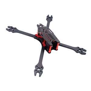 Generic F2 Mito GS Carbon Fiber 195/220/250/275mm Freestyle Stretch X Frame Kit For RC FPV Racing Drone-275mm(7inch)