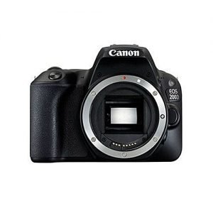 Canon EOS 200D Digital SLR Camera Black - Body Only (Kit Box)