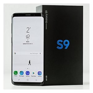 Samsung Galaxy S9 5.8'' Inch QHD 4GB+64GB 12MP+8MP 4G Smartphone-Midnight Black