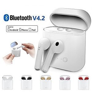 Generic I7s TWS Mini Double Ear Wireless Bluetooth EarPods With Mic For IPhones And Androids Phone