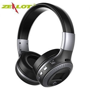 Zealot ZEALOT B19 Headphone Bluetooth Wireless Headset-Black Grey