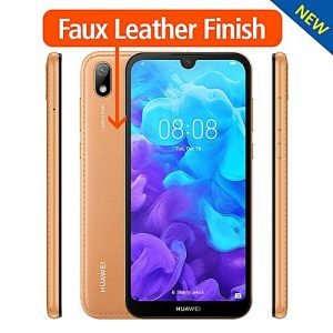 Huawei Y5 2019 5.71-Inch (2GB, 32GB ROM) Android 9, 13MP + 5MP Dual SIM 4G Smartphone - Amber Brown (+ FREE SELFIE STICK)