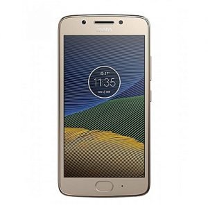 Motorola Moto G5 5.0-Inch (3GB, 16GB ROM) Android 7.0 Nougat, 13MP + 5MP Dual SIM 4G Smartphone - Fine Gold