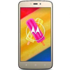 Motorola Moto C Plus 5-Inch HD (1GB, 16GB ROM) Android 7.0 Nougat, 8MP + 2MP Dual SIM 4G Smartphone ,4000mAh- Metallic C