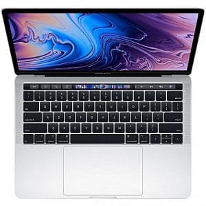 Apple MacBook Pro 2019 13" 265GB 8GB 2.4GHz Silver With Touch Bar And Touch ID