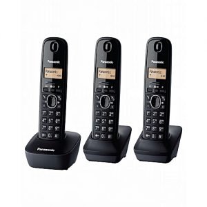 Panasonic Wireless Intercom Cordless DECT Phone KX-TG1311 - 3 pcs Configured
