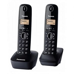 Panasonic Wireless Intercom Cordless DECT Phone KX-TG1311 - 2pcs Configured