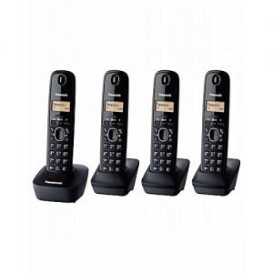 Panasonic Wireless Intercom Cordless DECT Phone KX-TG1311 - 4 Pcs Configured