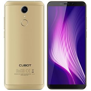 Cubot Nova 5.5-inch HD+ (3GB,16GB ROM) 13MP + 8MP Android Fingerprint Dual 4G Smartphone - Gold